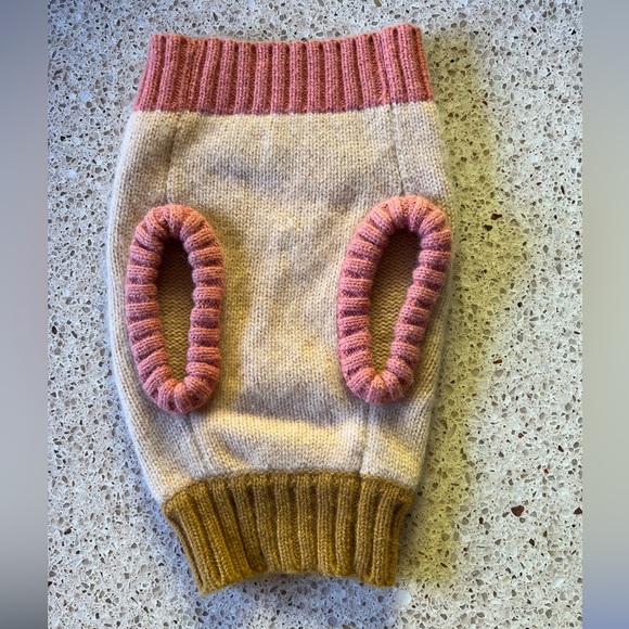 Designer Merino Wool Dog Sweater for Small Dog or Puppy
